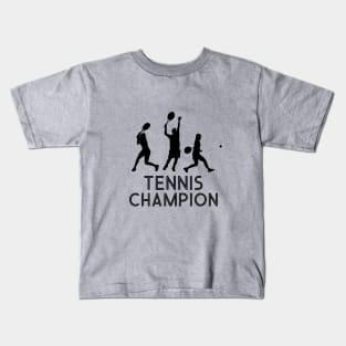 Tennis champion Kids T-Shirt